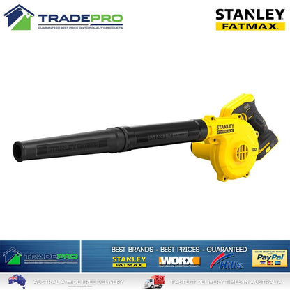 Stanley Fatmax 18V 6pc Combo Kit Cordless Blower Inflator LED Light Set Battery