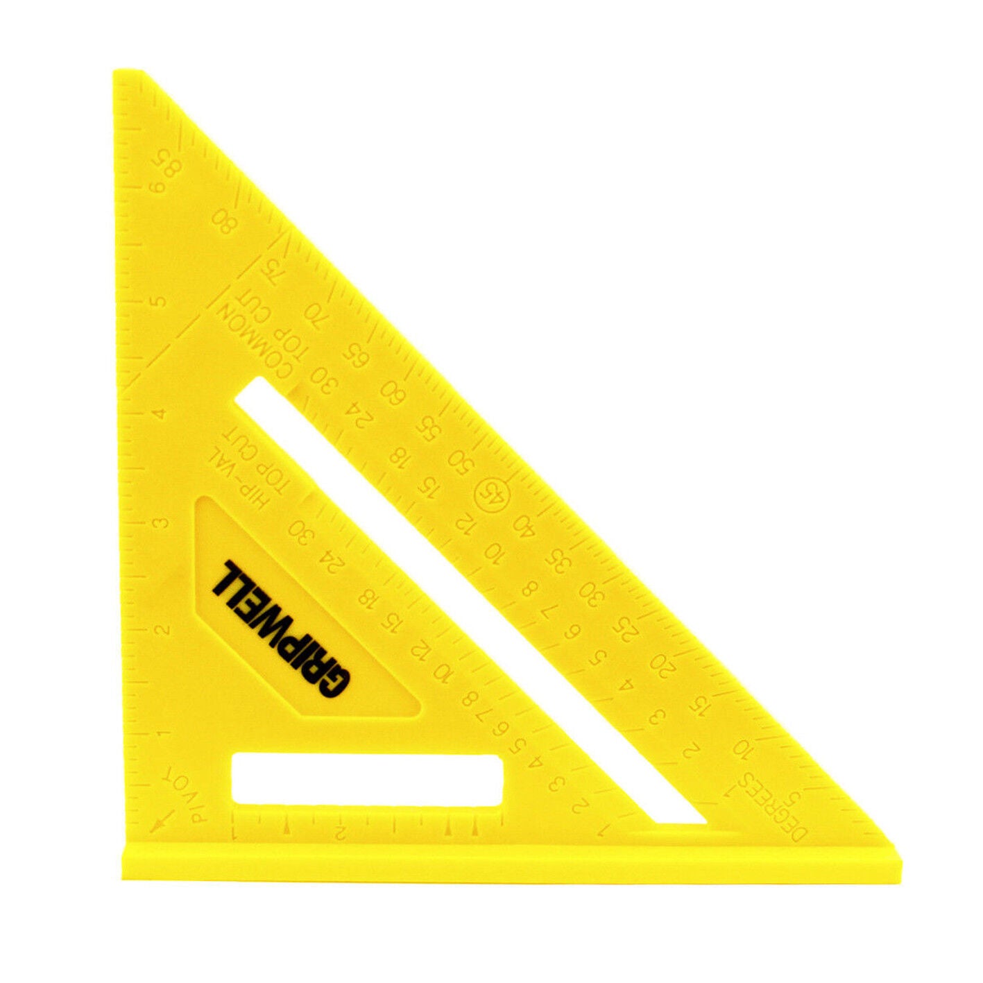 Quick Square Combination PRO 180mm 7" Triangle Right Angle Protractor Saw Guide