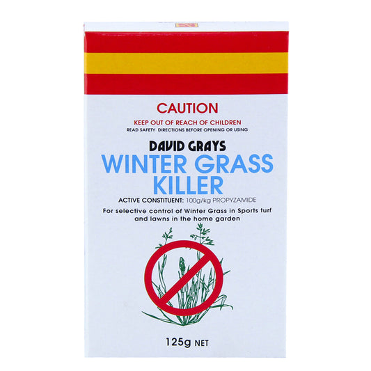 Winter Grass Killer 125g David Grays Lawn Weed Control Propyzamide PRO Herbicide