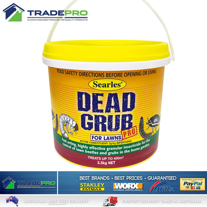 Granular Pesticide Dead Grub 2.5kg Lawn Beetle Killa Bifenthrin Ant Pest PRO