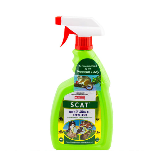 Scat Bird And Animal Repellent 750ml RTU Dog Cat Possum Vermin Deterrent PetSafe