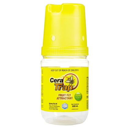 Fruit Fly Trap Cera Trap® 600ml Organic Fruitfly Catcher Natural Empty