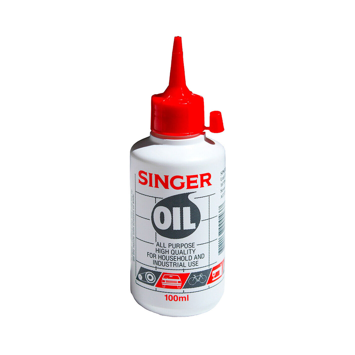 Singer Grease Singer Sewing Machine Oil 100ml Lubricant Domestic Industrial Lube Hin ...