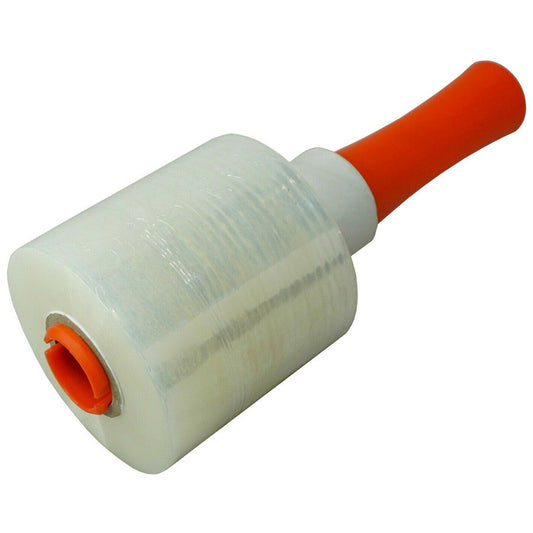 Pallet Shrink Stretch Wrap Clear 100mm x 250m 25UM with Dispenser Jack Wrapping