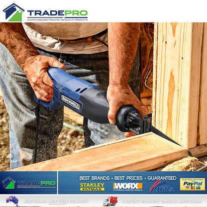 Reciprocating Recipro Saw Rockwell PRO Sabre 800W Cut Off with Blade Saws All