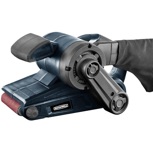 Electric Belt Sander 920w PRO 76 x 533mm with Wood Sandpaper & Dust Bag by Worx