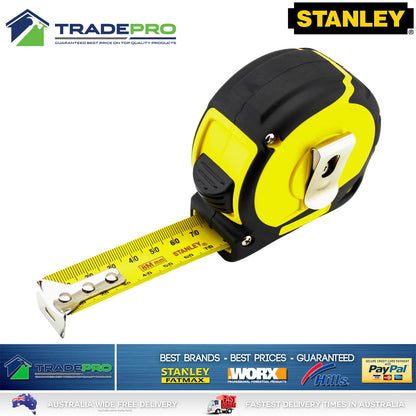 Stanley® Tape Measure PRO 8m Metric Trade Full Size Fatmax Tylon Quality 8Mtr