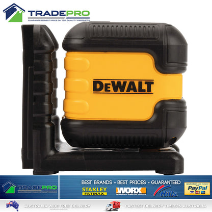 Dewalt Cross Line Laser Red Beam Leveling Distance Accurate Transversal Pendulum