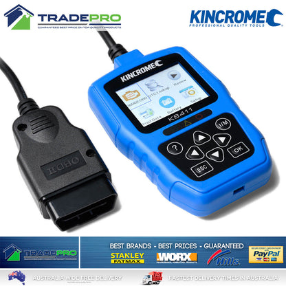 Kincrome OBD2 Semi PRO Diagnostic Scan Tool Code Scanner Engine Automotive Car