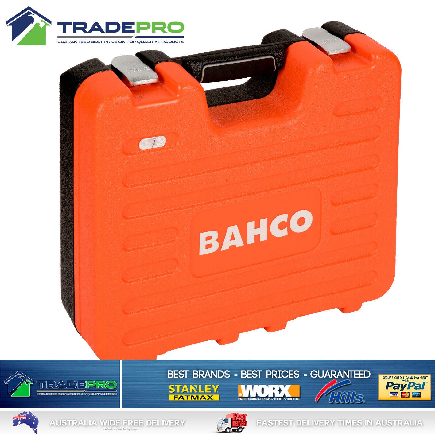 Bahco® PRO 1/2" Square Drive Socket & Spanner Set Metric Ratchet with Case