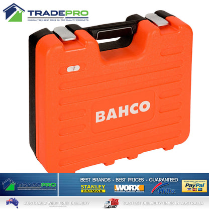 Bahco® PRO 1/2" Square Drive Socket & Spanner Set Metric Ratchet with Case