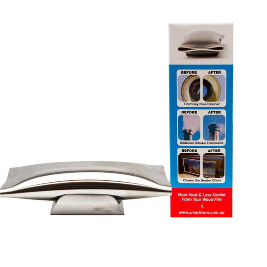 Smartburn Chimney Flue Fire Glass Cleaner NEW Genuine Smart Burn Fireplace Clean