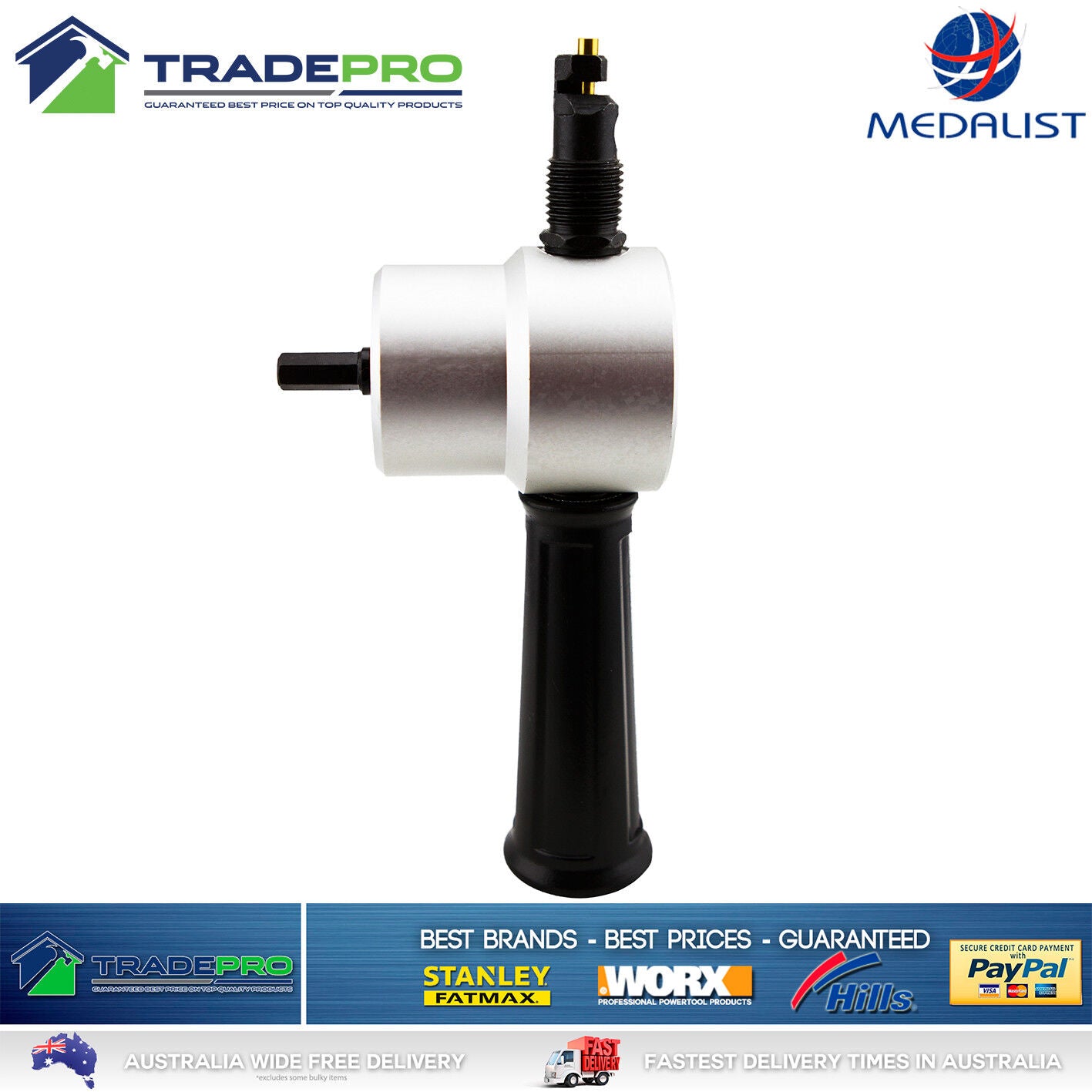 Metal Cutter Pin Puncher Nibbler Quality Falcon Style Cuts Stainless Steel Sheet