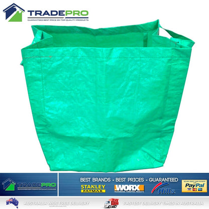 Garden Bag 70x70x77cm PRO Leaf Waste Rubbish Plant Grass Sack Reusable Carry PRO