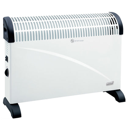 Electric Heater 2000W Convection Portable Thermostat Home Adjustable Warm Hot