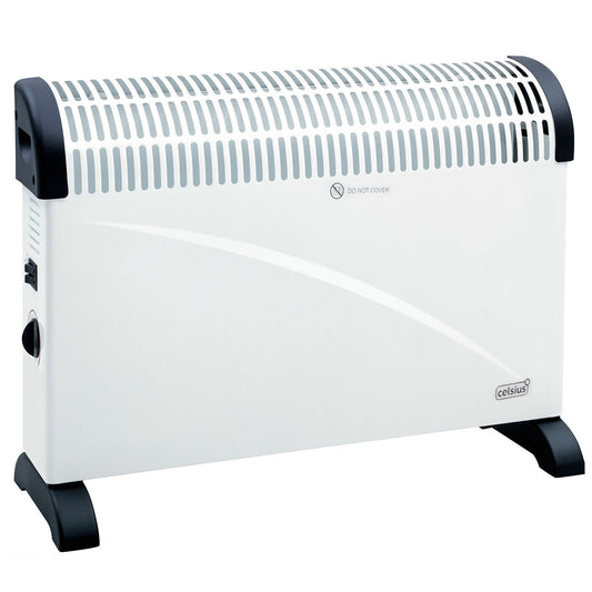 Electric Heater 2000W Convection Portable Thermostat Home Adjustable Warm Hot