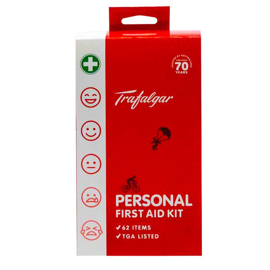 First Aid Kit Trafalgar Medical TGA Apprved Travel Workplace Family Emergency 62