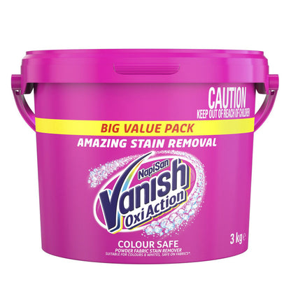 Napisan Vanish Oxi Action 3kg Bulk Clothes Laundry Washing Powder Stain Remover