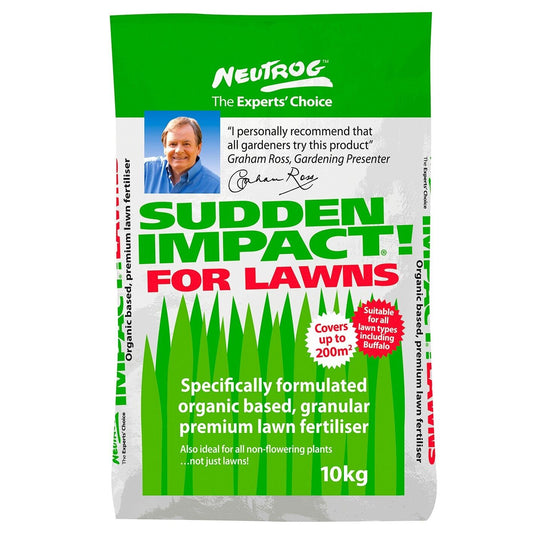 Sudden Impact Organic Lawn Fertiliser 10Kg Neutrog Lawns Plants Green Up Feed