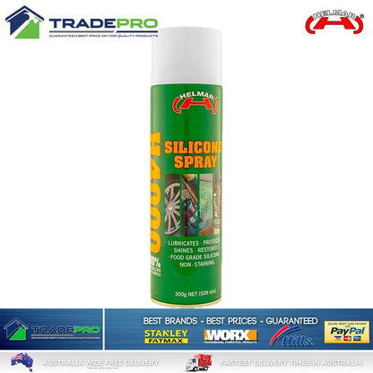 Silicone Spray Helmar 300g Lubricant Treadmill Marine Anti Squeak Friction Oil