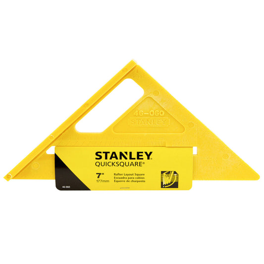 Stanley® Quick Square Combination 180mm 7" PRO Triangle Builders Right Angle