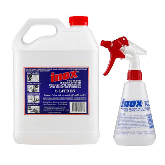 Inox MX3 Anti Corrosion Lubricant 5 Litre Spray Protect H/Duty Marine Auto 5Ltr