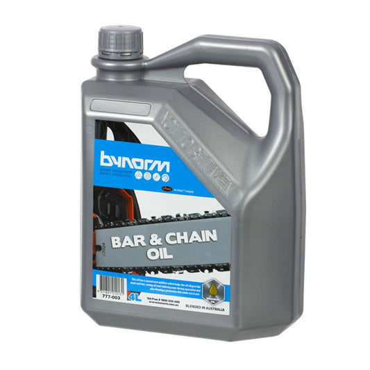 Chainsaw Bar Oil 4Ltr Premium Quality Bynorm Brand Chain Bar Lubricant 4 Litre