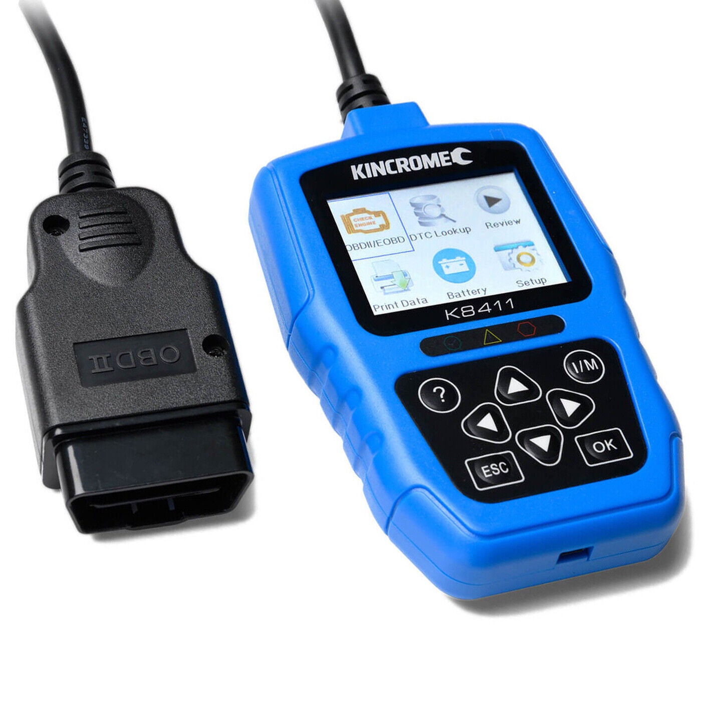 Kincrome OBD2 Semi PRO Diagnostic Scan Tool Code Scanner Engine Automo ...