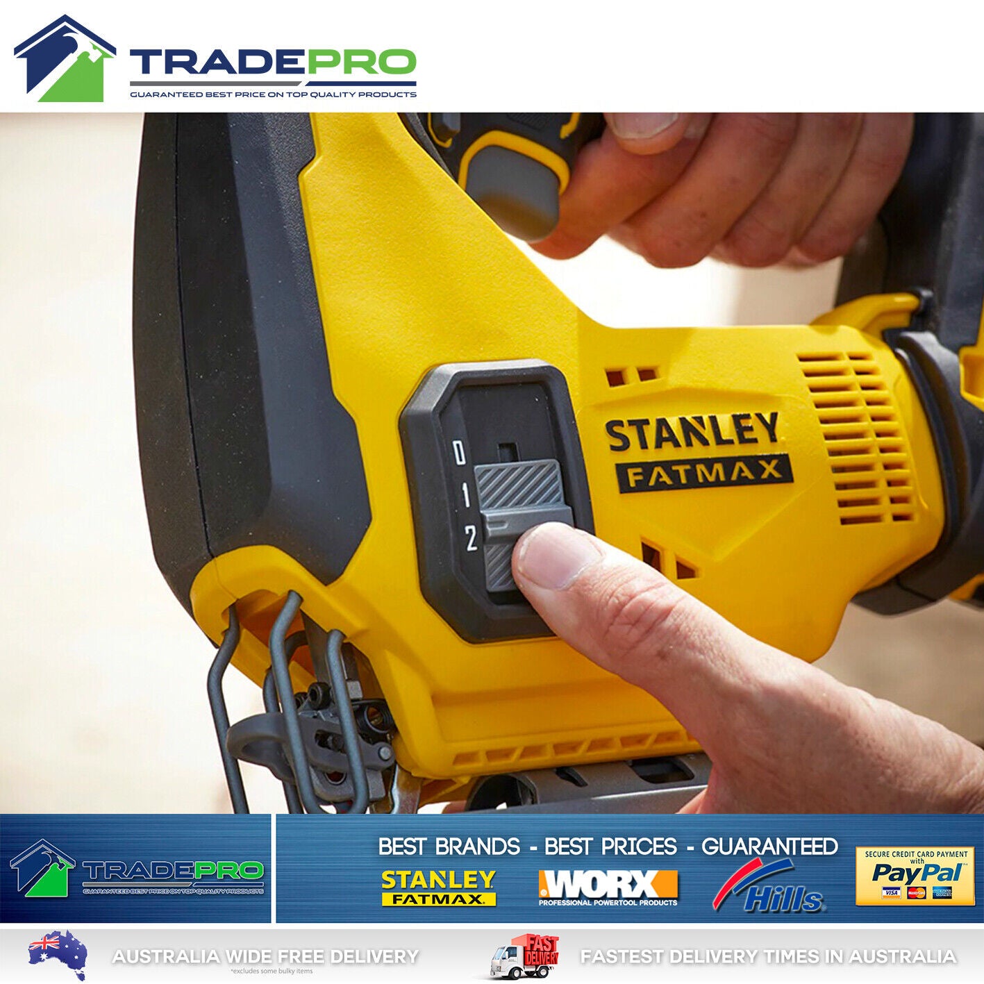Stanley® Fatmax 18V Cordless Jigsaw Genuine SFMCS600B Multi Blade PRO Tool Only