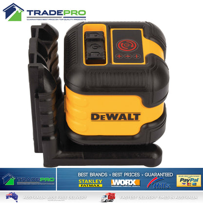 Dewalt Cross Line Laser Red Beam Leveling Distance Accurate Transversal Pendulum