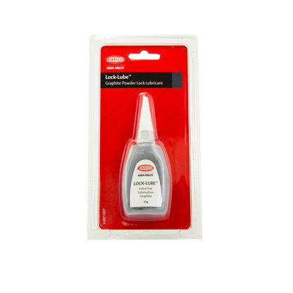 Graphite Powder 15g Genuine Lockwood Extra Fine Dry Lubricant Lock Hinge Lube