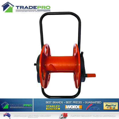 Hose Reel Buy BuyRight® 30m Garden Hose Trolley Portable Storage & Wheels Cart