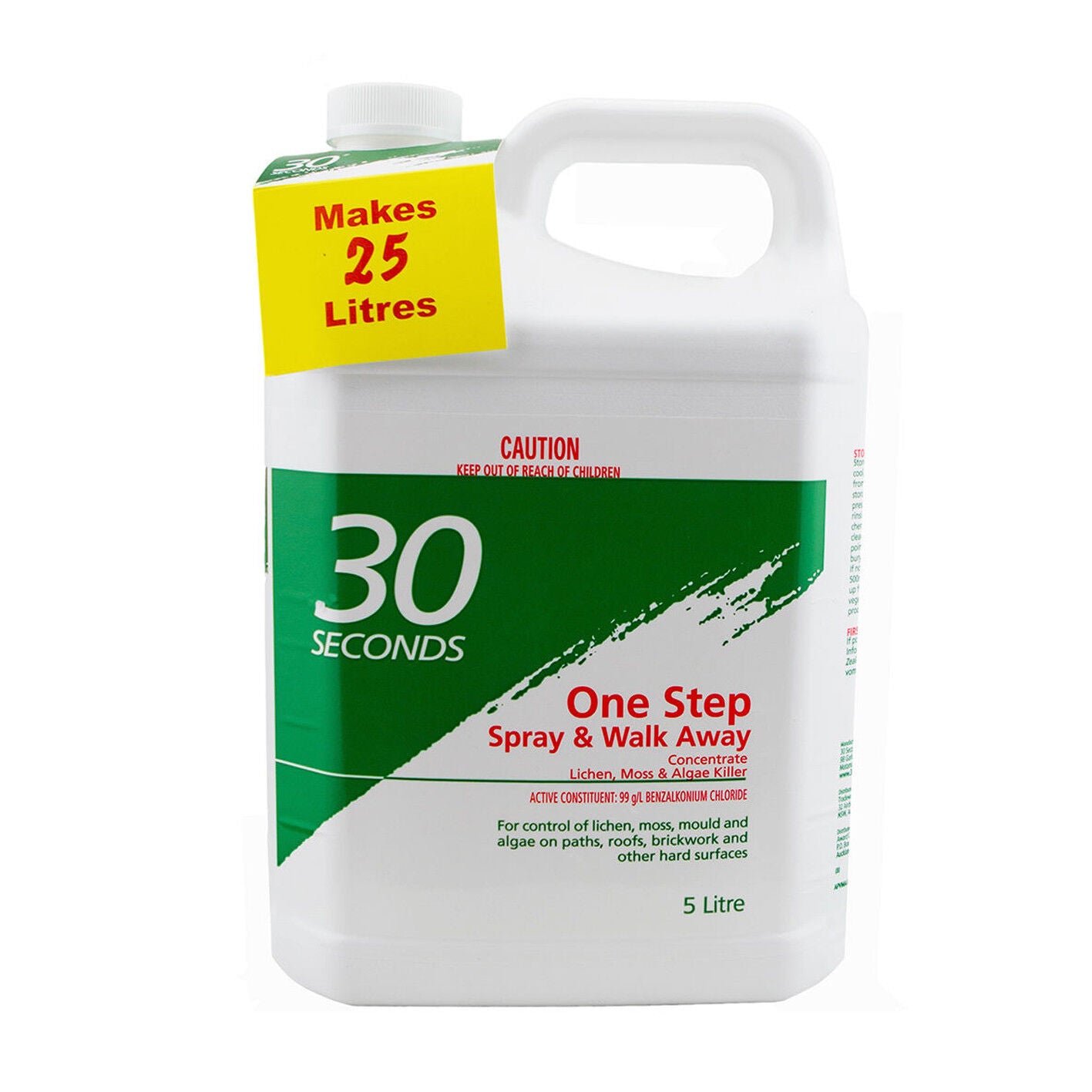 Spray & Walk Away 5ltr Wet Forget Algae Moss Mould Cleaner Remover 5L 30 Seconds