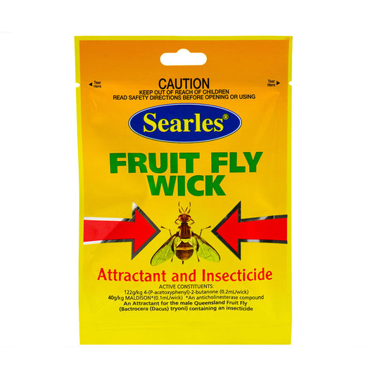 Fruit Fly Trap Wick Searles® Replacement Professional FruitFly Wasp Catcher Bait