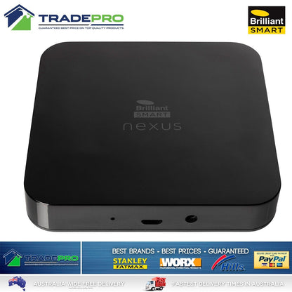 Brilliant Smart Nexus Lite Universal Gateway Black Wifi SmartHome Alexa PRO