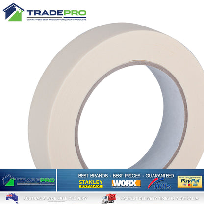 3x Masking Tape BuyRight Premium 18mm x 27m Bulk Painting Paint Edging Sticky
