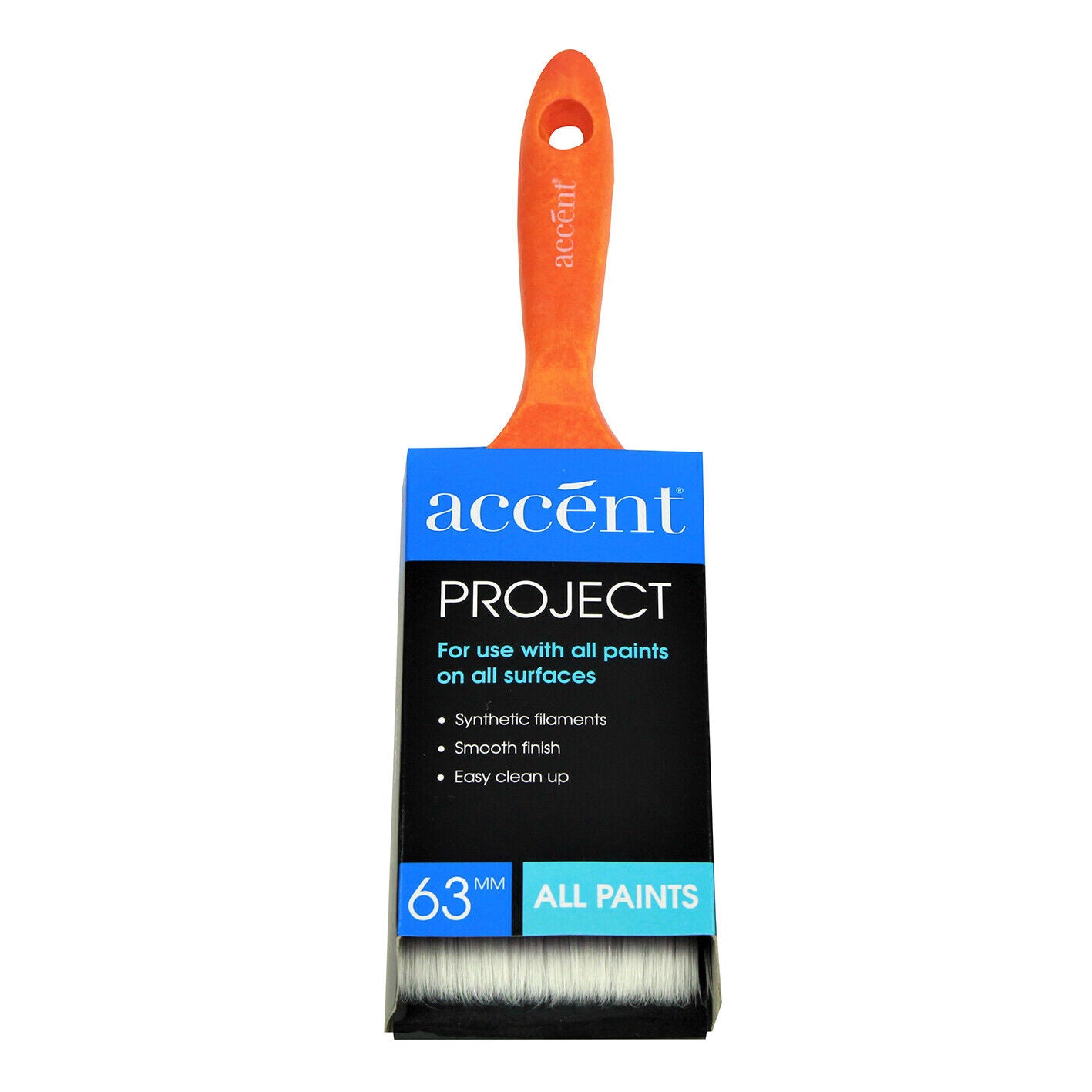 Brush Accent 63mm Quality PRO Paint Brush with Wood Handle Purdy Swan Style
