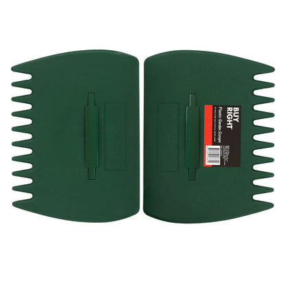 Garden Rake Hands Pair 2pc Leaf Grass Scoop Hand Pickup Claw Fingers All Sizes