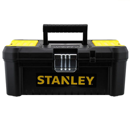 Stanley® Tool Chest Box 32cm Lockable Storage Toolbox Metal Latches & Orgainiser