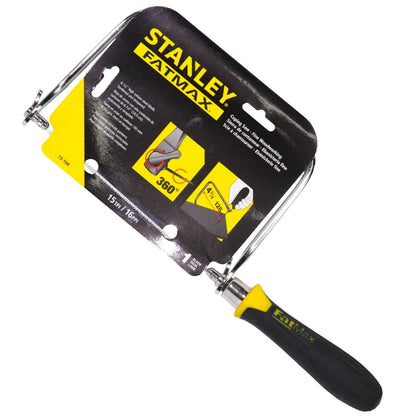 Stanley Coping Saw Fatmax PRO 250mm Handsaw 15TPI Wood Timber Fine Finish PRO
