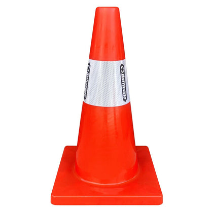 Traffic Cone Witches Hat Hurricane Hi Vis Orange 450mm Reflective Safety Cones