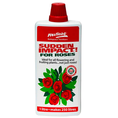 Neutrog Sudden Impact Roses 1L Organic Boosted Fertiliser Liquid Plants Fruit