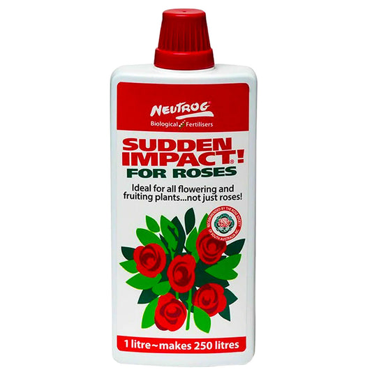 Neutrog Sudden Impact Roses 1L Organic Boosted Fertiliser Liquid Plants Fruit