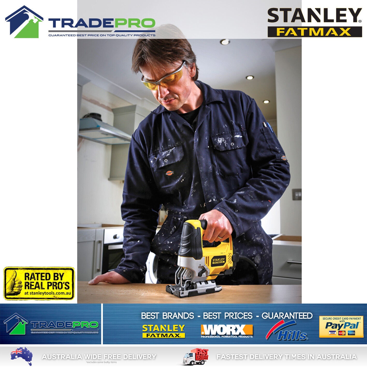 Stanley® Fatmax Electric 710W Jigsaw Genuine FME340K-XE Multi Blade with Case