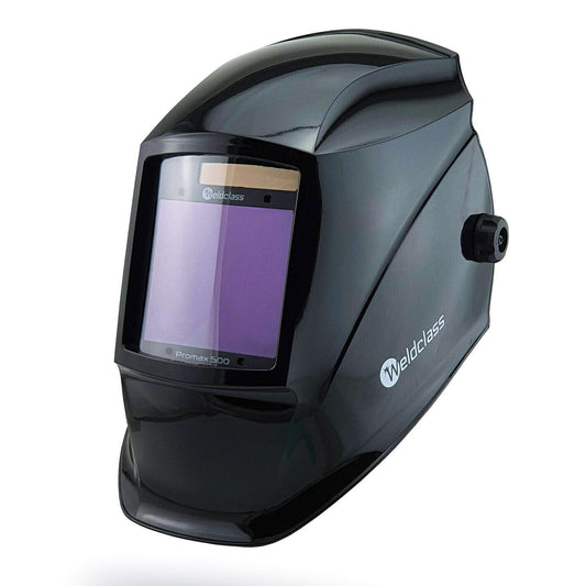 Welding Helmet Mask Promax 500 Black Auto Sensor Welder Oxy TIG Boiler MIG Solar