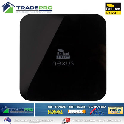 Brilliant Smart Nexus Plus Universal Gateway Black Wifi SmartHome Alexa PRO