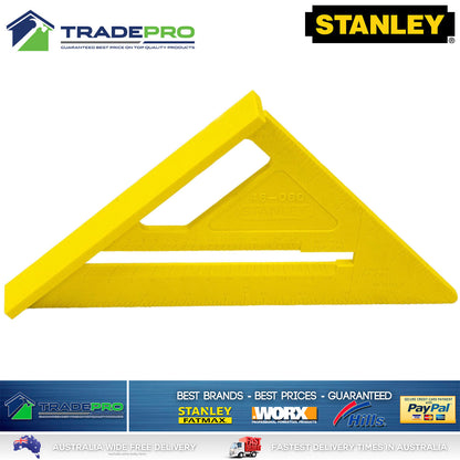 Stanley® Quick Square Combination 180mm 7" PRO Triangle Builders Right Angle