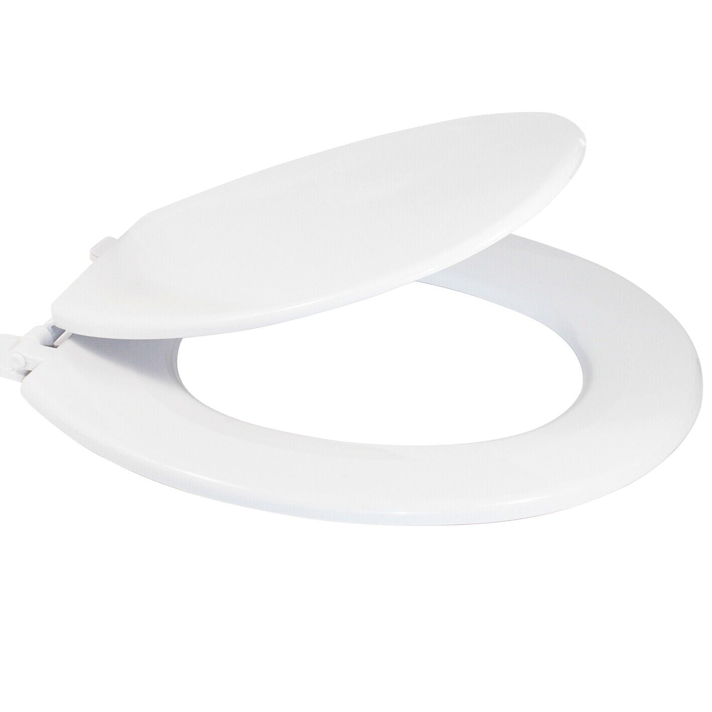 Toilet Seat & Cover Quality FixaLoo® Multi-Fit White with Hinges Aust Company