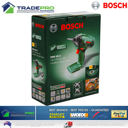 Cordless Bosch 18v Lithium Impact Driver PRO V/Speed Forward & Reverse Tool Only